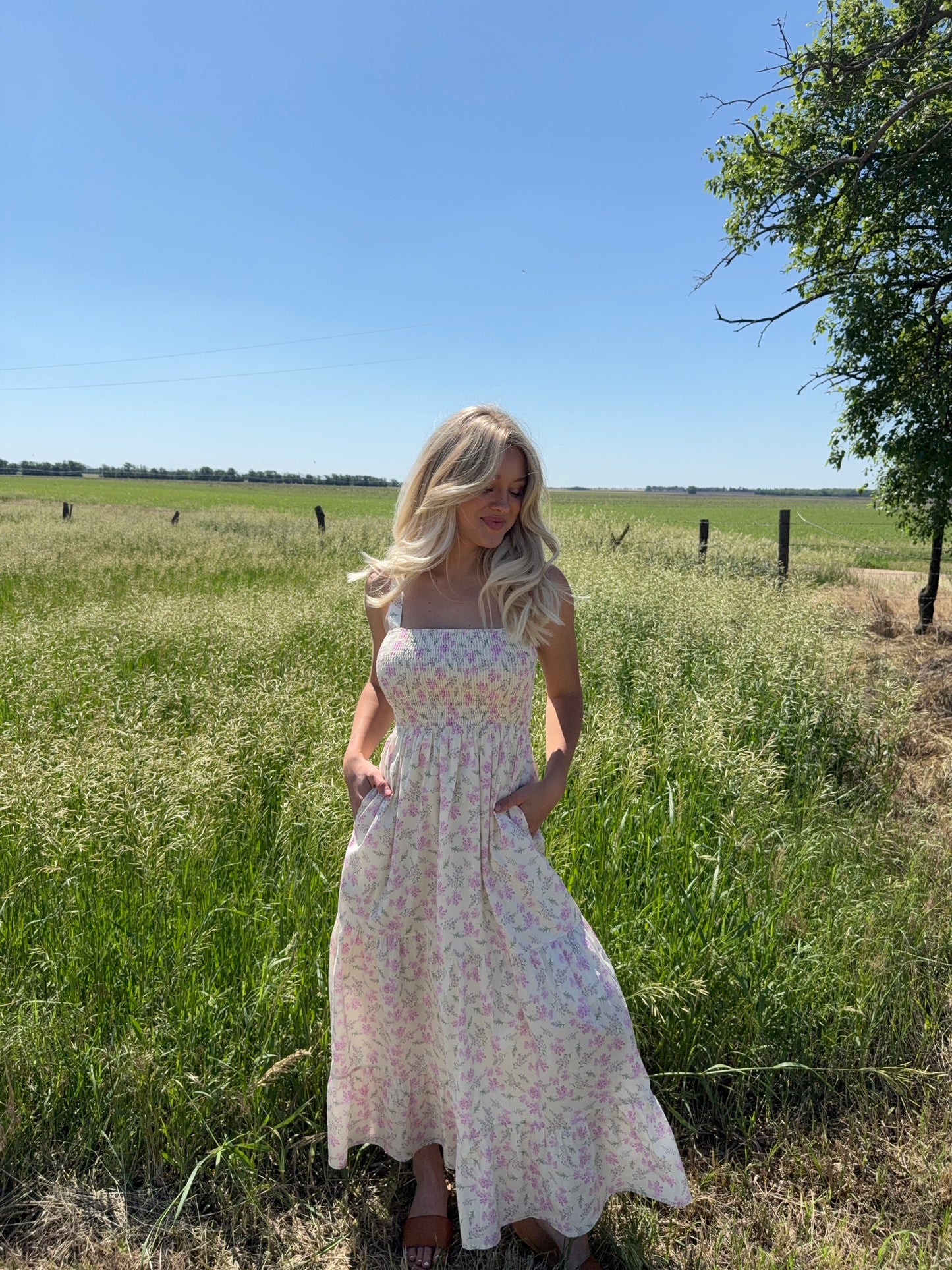 Bridget Ditsy Floral Maxi
