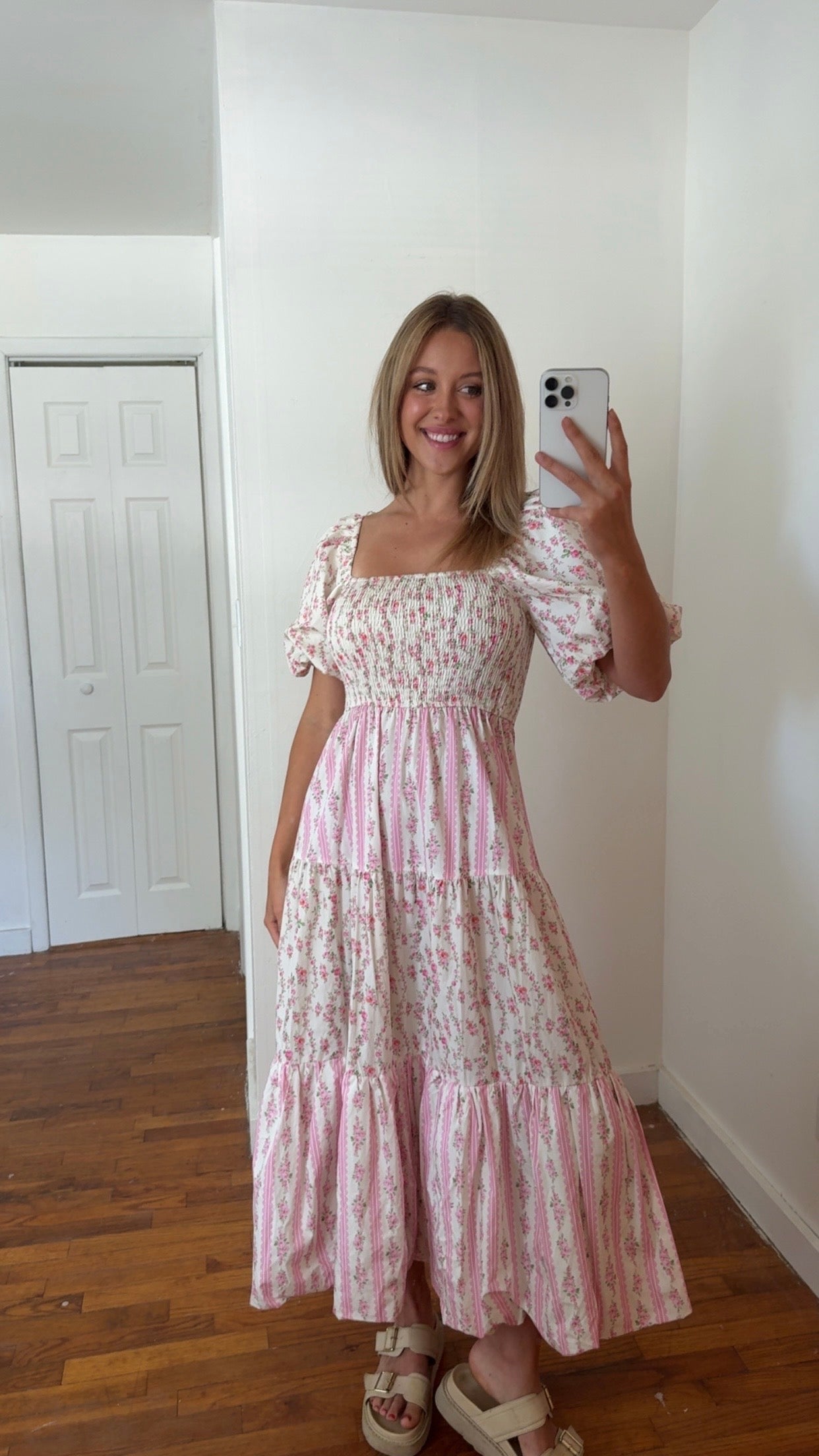 Romee Floral Tiered Maxi