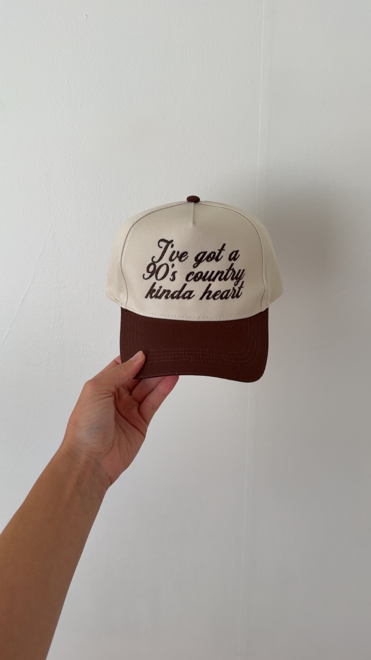 90s Kinda Heart Hat