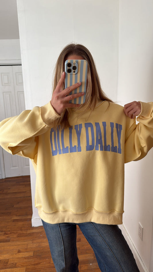 Dilly Dally Mock Neck