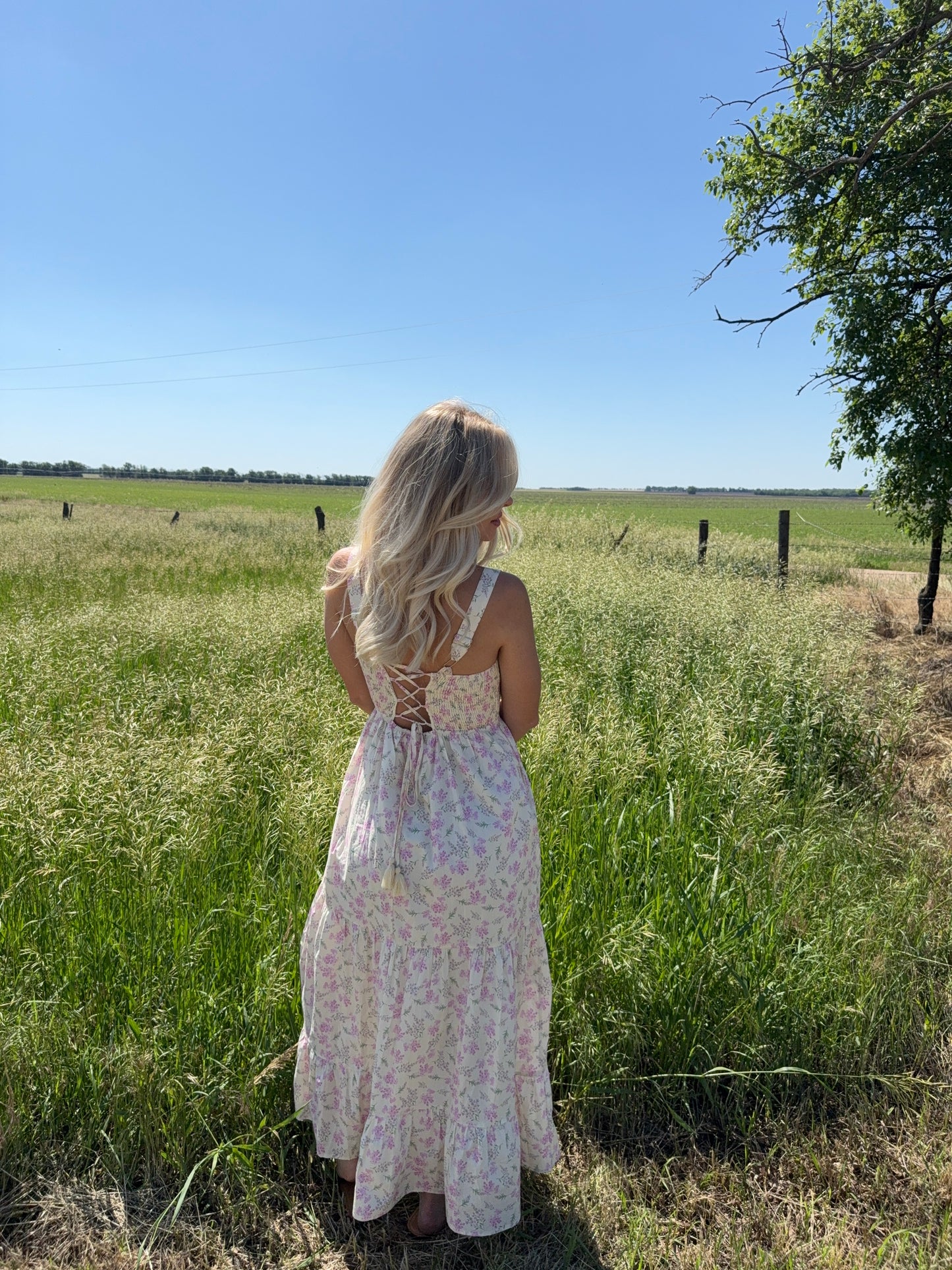 Bridget Ditsy Floral Maxi