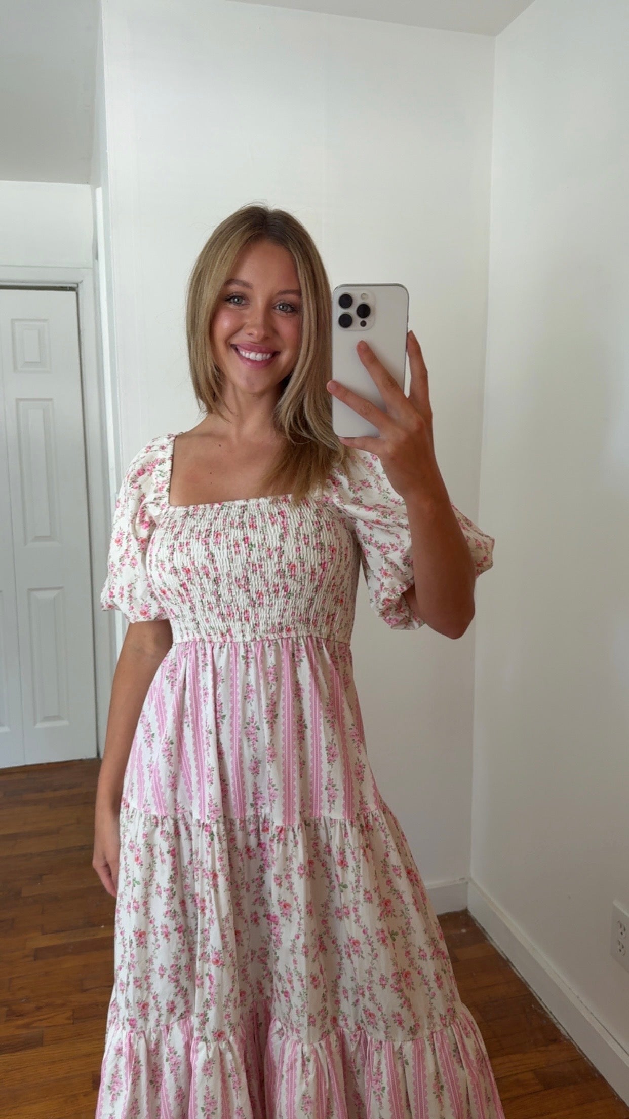 Romee Floral Tiered Maxi