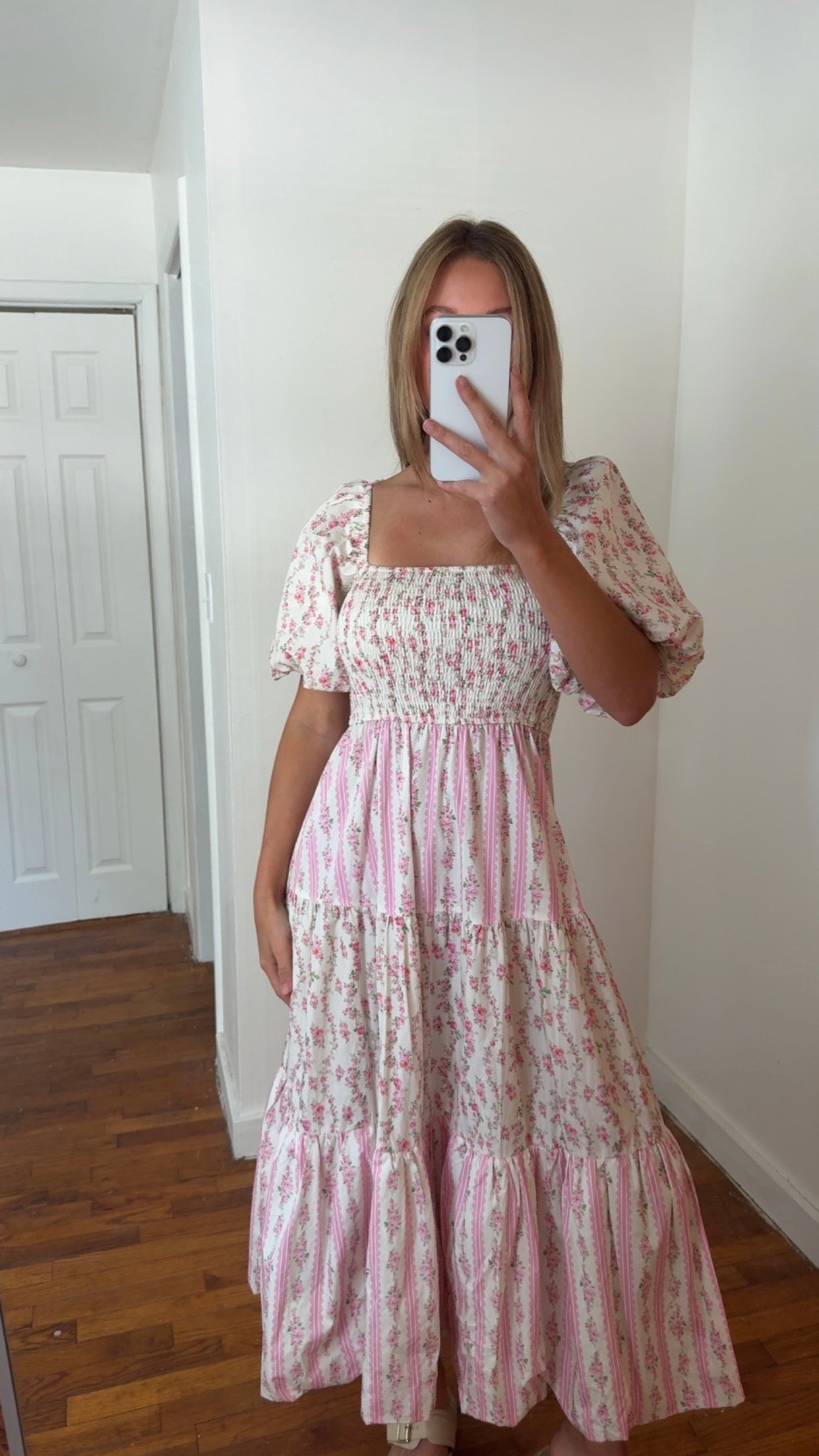 Romee Floral Tiered Maxi