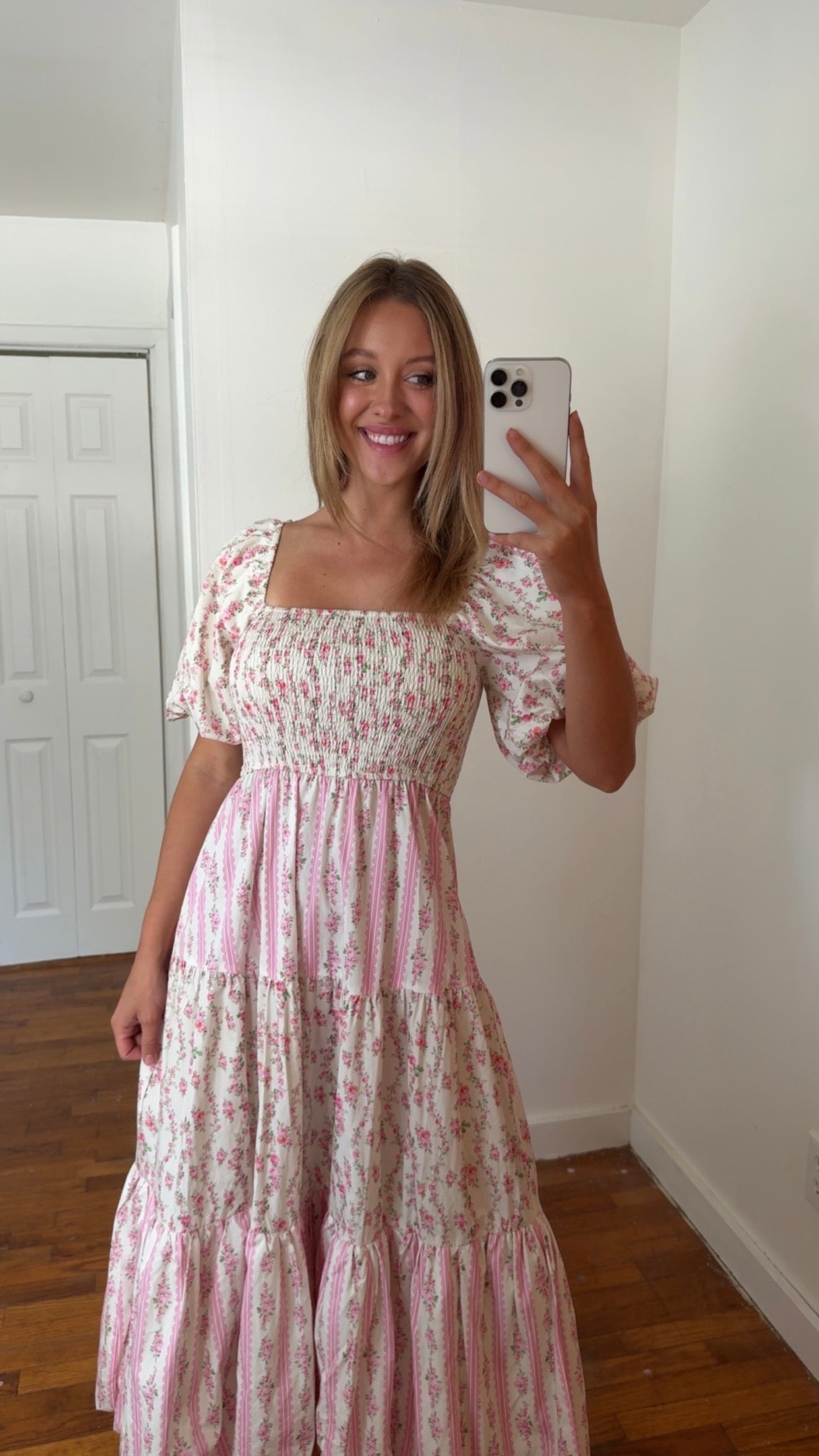 Romee Floral Tiered Maxi
