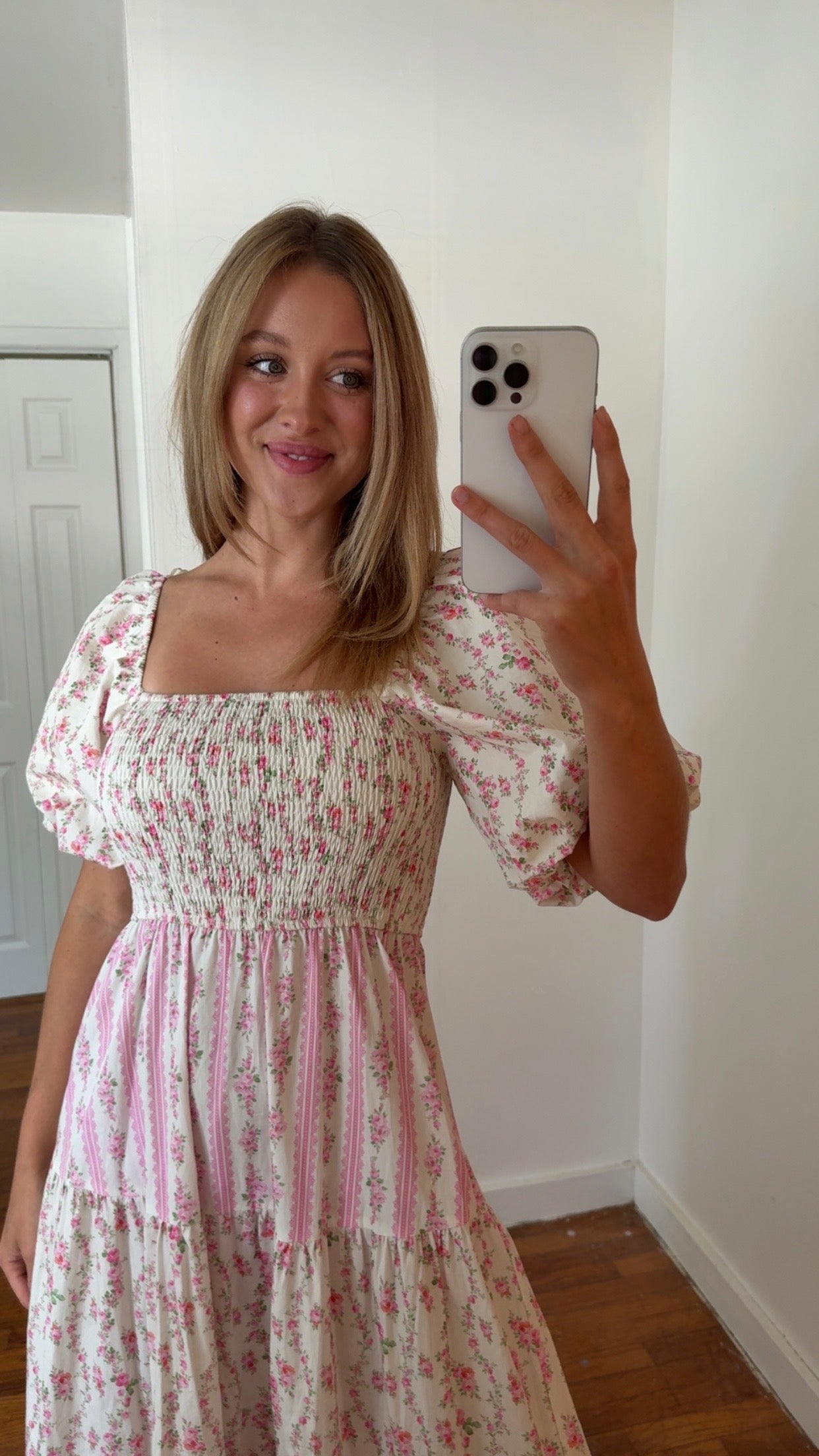 Romee Floral Tiered Maxi
