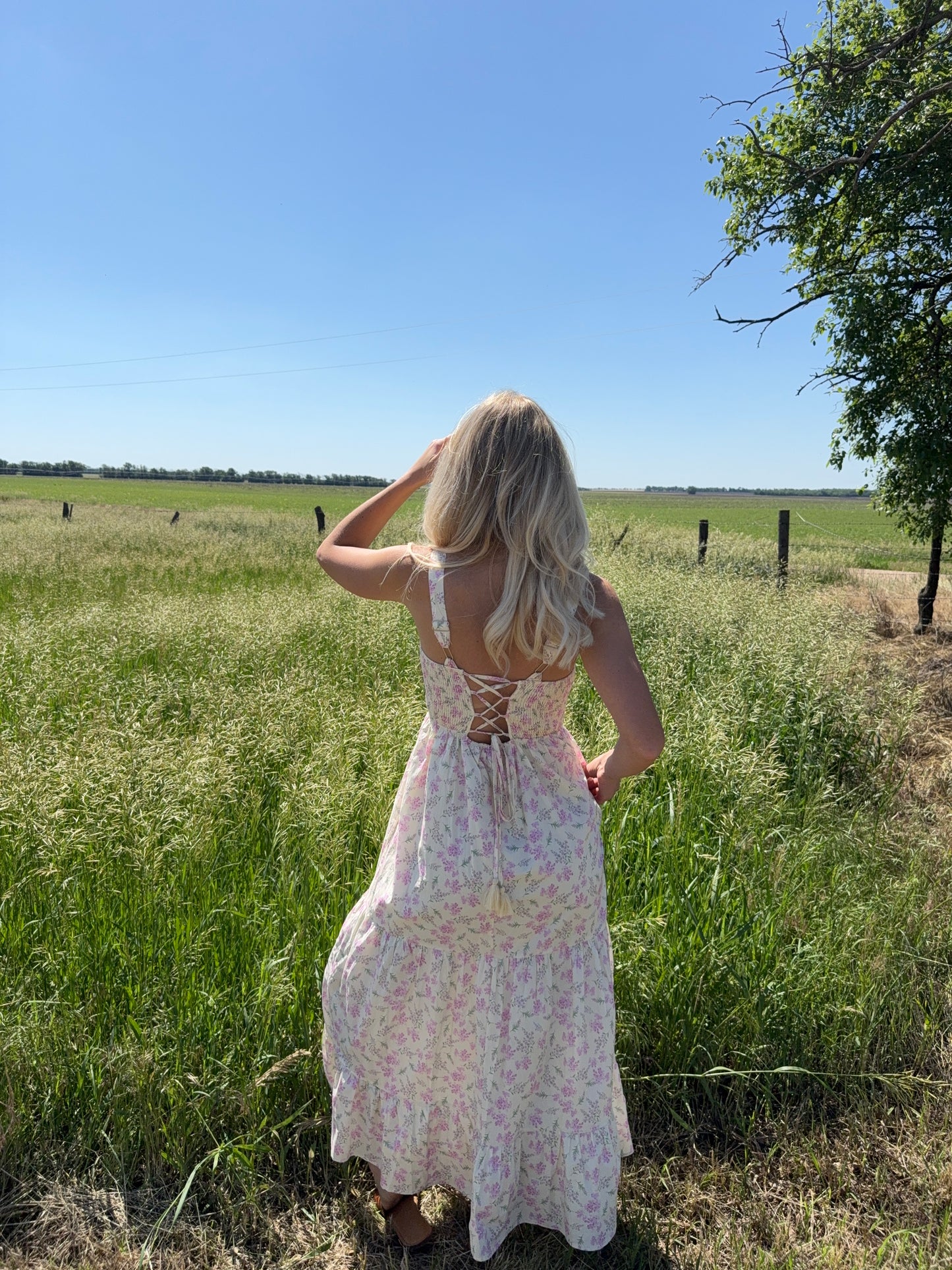 Bridget Ditsy Floral Maxi