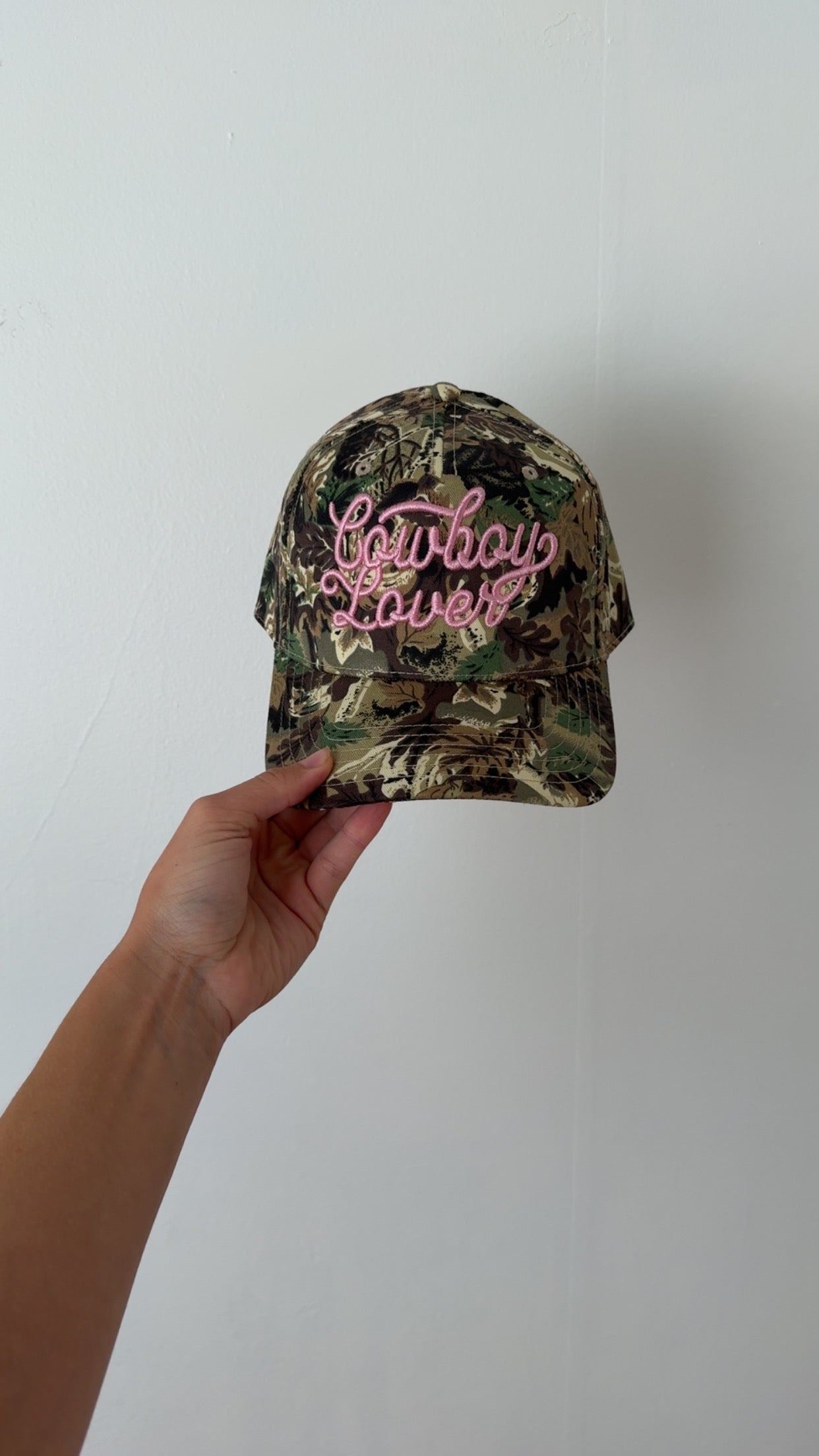 Camo Cowboy Lover Hat
