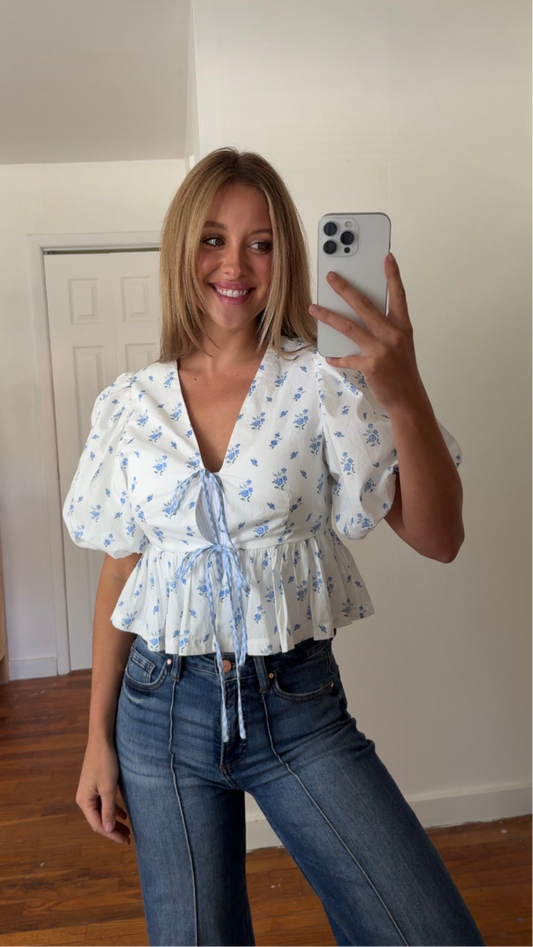 Ava Ditsy Floral Top