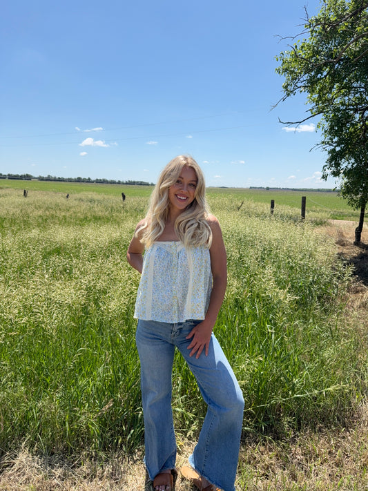 Willow Mid Rise Wide Leg Jeans