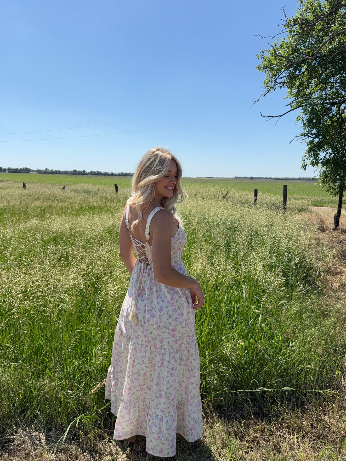 Bridget Ditsy Floral Maxi