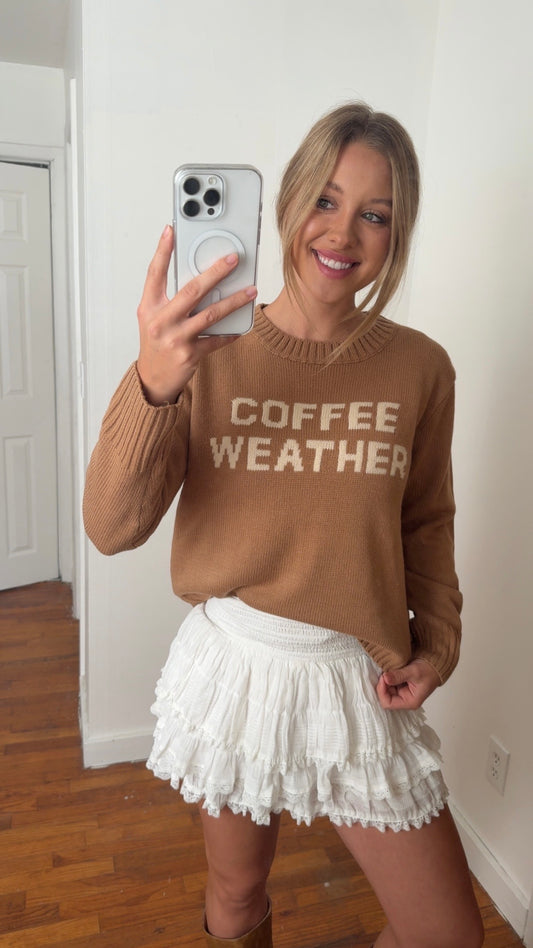 Coffee Weather Sweater
