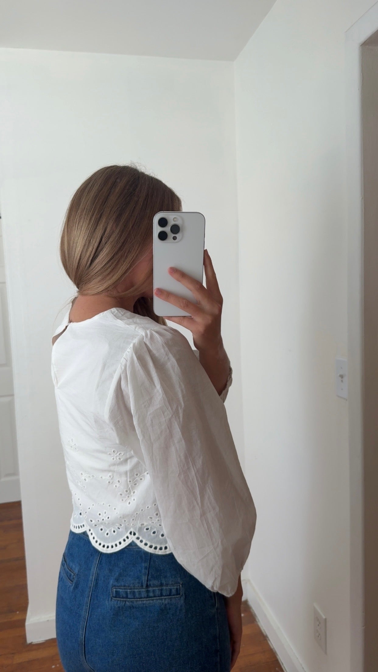 Paloma Eyelet Top